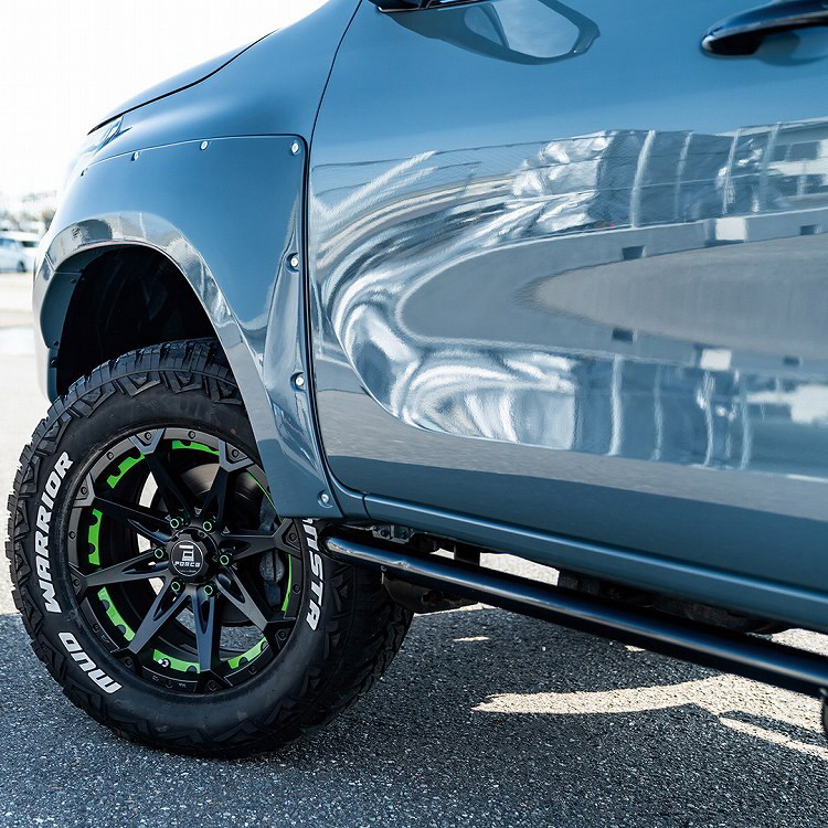 RIVAI OFFROAD サイドステップバー トヨタ ハイラックス GUN125 左右